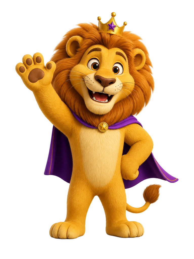Luna, le lion gardien du Village